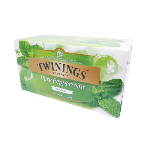 Twinings 唐寧 沁心薄荷茶包 Pure Peppermint Herbal Infusion Tea Bags