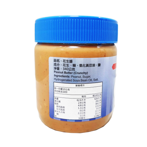 CHEF'S CHOICE 美味大師顆粒花生醬 340g