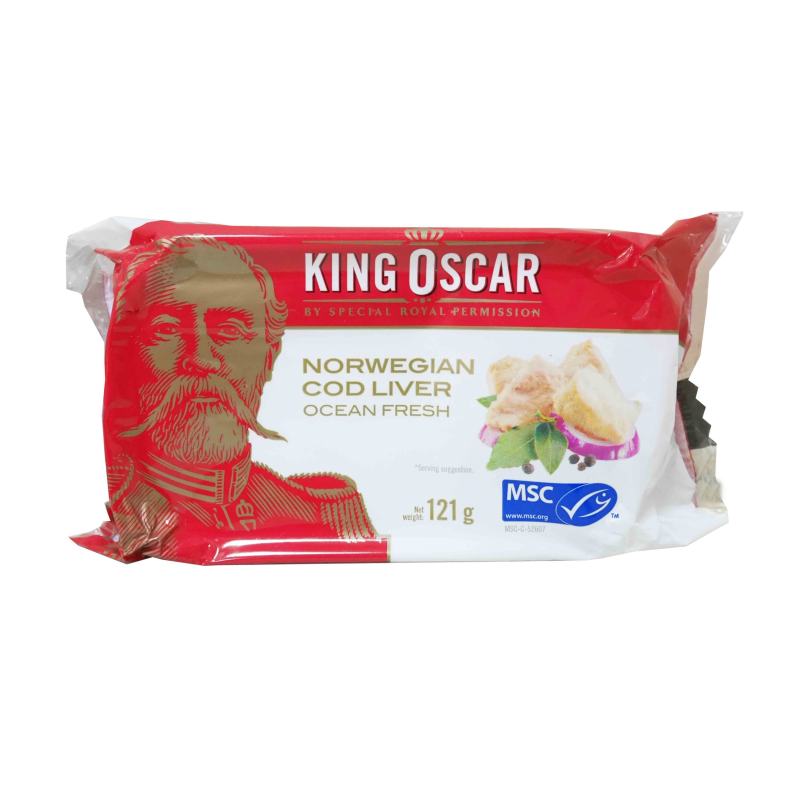 King Oscer鱈魚嫩肝 121g