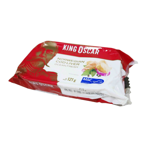 King Oscer鱈魚嫩肝 121g