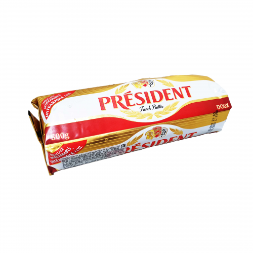 總統牌無鹽奶油500G President Unsalted Butter Roll