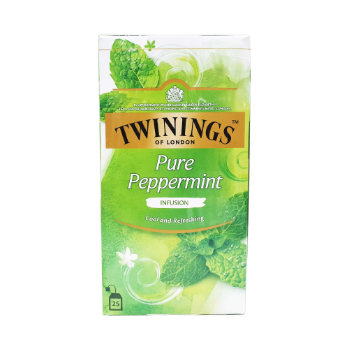 Twinings 唐寧 沁心薄荷茶包 Pure Peppermint Herbal Infusion Tea Bags