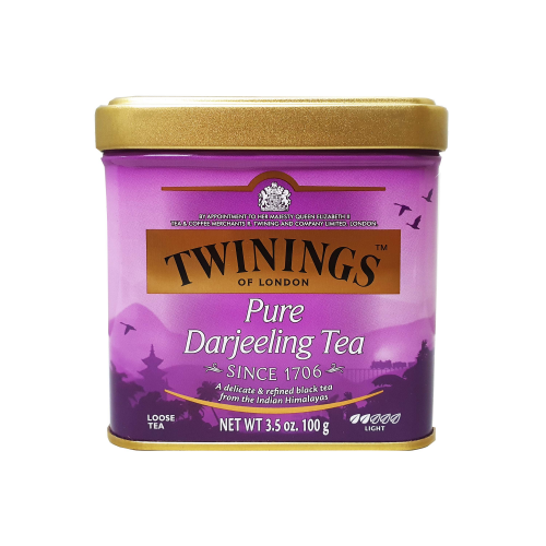 Twinings 唐寧 歐式大吉嶺茶罐 100G Darjeeling Tea Tines