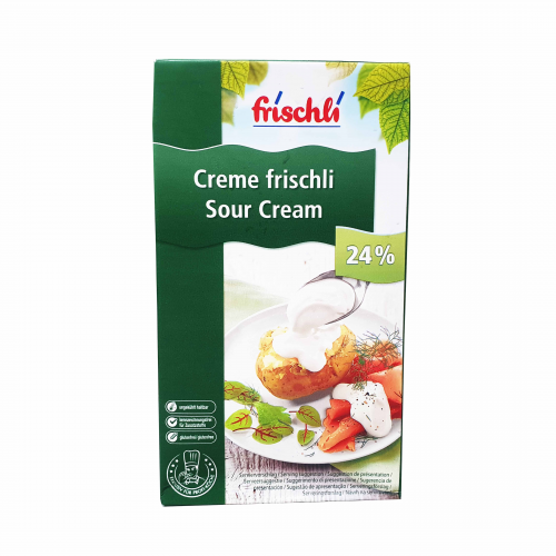 Creme frischli Sour Cream酸奶24 % 1kg